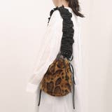 カシュカシュ cachecache / フリルショルダー付エコファー巾着バッグ | UNBILLION | 詳細画像3 