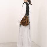 カシュカシュ cachecache / フリルショルダー付エコファー巾着バッグ | UNBILLION | 詳細画像4 