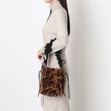 カシュカシュ cachecache / フリルショルダー付エコファー巾着バッグ | UNBILLION | 詳細画像5 