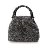 ブラックミックス | カシュカシュ / プラ手ハンドルキラキラミニ2wayバッグ | UNBILLION