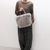 カシュカシュ cachecache / ミンク風ファーシンプルトート | UNBILLION | 詳細画像2