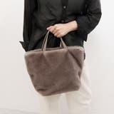 カシュカシュ cachecache / ミンク風ファーシンプルトート | UNBILLION | 詳細画像8