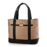 キャメル | カシュカシュ / フロントベルトナイロン2wayトートバッグ | UNBILLION