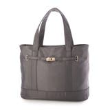 グレー | カシュカシュ / フロントベルトナイロン2wayトートバッグ | UNBILLION