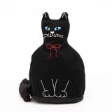 カシュカシュ cachecache / ネコ刺繍自立ポーチ | UNBILLION | 詳細画像1 