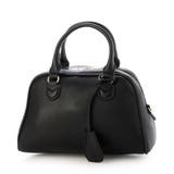 ブラック | カシュカシュ  / シボフェイクレザー2wayボストンバッグ | UNBILLION