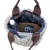 シュカシュ / フェイクファー×チェック柄リバーシブルトート | UNBILLION | 詳細画像21