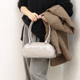 カシュカシュ cachecache / 横長エナメルボストン | UNBILLION | 詳細画像1