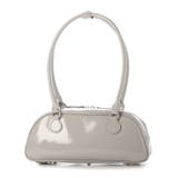 ライトグレー | カシュカシュ cachecache / 横長エナメルボストン | UNBILLION