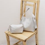 シルバー | カシュカシュ  / ポーチショルダー付き2wayホーボーバッグ | UNBILLION