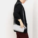 カシュカシュ cachecache / シルクサテン風合皮筒形ショルダー | UNBILLION | 詳細画像1