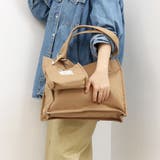 カシュカシュ cachecache / フロッキーポーチ付きキャンバストート | UNBILLION | 詳細画像3 