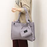 カシュカシュ cachecache / フロッキーポーチ付きキャンバストート | UNBILLION | 詳細画像7 