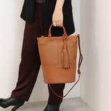 カシュカシュ cachecache / タッセル付きバケツ2wayバッグ | UNBILLION | 詳細画像1 