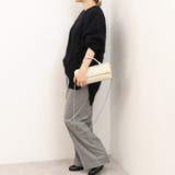 カシュカシュ cachecache / 横長スムース2wayショルダーバッグ | UNBILLION | 詳細画像4 