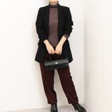 カシュカシュ cachecache / 横長スムース2wayショルダーバッグ | UNBILLION | 詳細画像9 