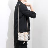 カシュカシュ cachecache / メタリックメッシュオーバルバッグ | UNBILLION | 詳細画像6