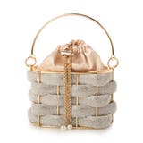 シルバー | カシュカシュ cachecache / メタリックメッシュオーバルバッグ | UNBILLION