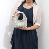 カシュカシュ cachecache / シルバービーズ手提げバッグ | UNBILLION | 詳細画像1