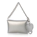 シルバー | カシュカシュ cachecache / ハートマイクロチャームショルダー | UNBILLION