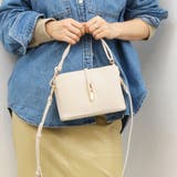 カシュカシュ cachecache / メタルフラップ3つ口ミニショルダー | UNBILLION | 詳細画像1 