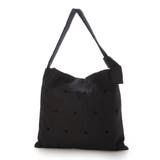 ブラック | カシュカシュ cachecache / ラインドットワンショルダートート | UNBILLION