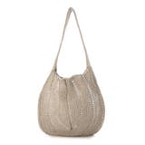 シルバー | カシュカシュ cachecache / ラメ糸ラウンドセミショルダー | UNBILLION