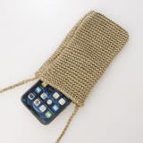 カシュカシュ cachecache / メタリックニットスマホショルダーバッグ | UNBILLION | 詳細画像22