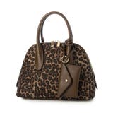 レオパード | カシュカシュ cachecache / ポーチ付きシェル型ボストン | UNBILLION