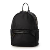 ブラック | カシュカシュ cachecache / メタルファスナーナイロンリュック | UNBILLION