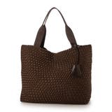 ブラウン | カシュカシュ cachecache / ネオプレーンメッシュビッグトートバッグ | UNBILLION