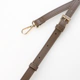 カシュカシュ / フェイクレザーショルダーバッグ付スクエアトート | UNBILLION | 詳細画像17