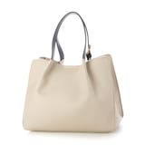 カシュカシュ / フェイクレザーショルダーバッグ付スクエアトート | UNBILLION | 詳細画像2