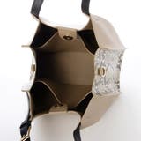 カシュカシュ / フェイクレザーショルダーバッグ付スクエアトート | UNBILLION | 詳細画像22