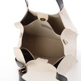 カシュカシュ / フェイクレザーショルダーバッグ付スクエアトート | UNBILLION | 詳細画像4