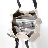 カシュカシュ / フェイクレザーショルダーバッグ付スクエアトート | UNBILLION | 詳細画像9