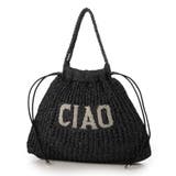 ブラック | カシュカシュ cachecache / メッセージラメニット2wayバッグ | UNBILLION