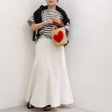 cachecache / ハート付ラフィアバケットトート カゴバッグ | UNBILLION | 詳細画像2 