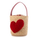 cachecache / ハート付ラフィアバケットトート カゴバッグ | UNBILLION | 詳細画像6 