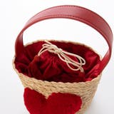 cachecache / ハート付ラフィアバケットトート カゴバッグ | UNBILLION | 詳細画像9 