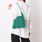 カシュカシュ cachecache / 山波編みトート カゴバッグ | UNBILLION | 詳細画像1