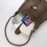 カシュカシュ cachecache / 山波編みトート カゴバッグ | UNBILLION | 詳細画像15