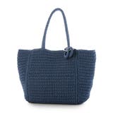 ブルー | カシュカシュ cachecache / ベーシッククロッシェトート カゴバッグ | UNBILLION