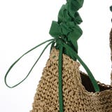 cachecache / ドロストフリルハンドル地柄編みトート カゴバッグ | UNBILLION | 詳細画像21