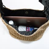 cachecache / ドロストフリルハンドル地柄編みトート カゴバッグ | UNBILLION | 詳細画像30