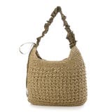 cachecache / ドロストフリルハンドル地柄編みトート カゴバッグ | UNBILLION | 詳細画像38