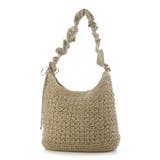 オーク | cachecache / ドロストフリルハンドル地柄編みトート カゴバッグ | UNBILLION