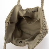 カシュカシュ cachecache / 切り替え柄編みミニトート カゴバッグ | UNBILLION | 詳細画像13 