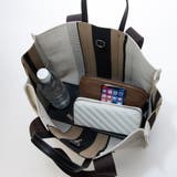 カシュカシュ / マルチカラーストライプ2wayスクエアトート | UNBILLION | 詳細画像14 