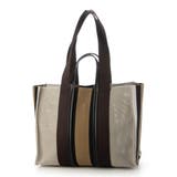 C | カシュカシュ / マルチカラーストライプ2wayスクエアトート | UNBILLION